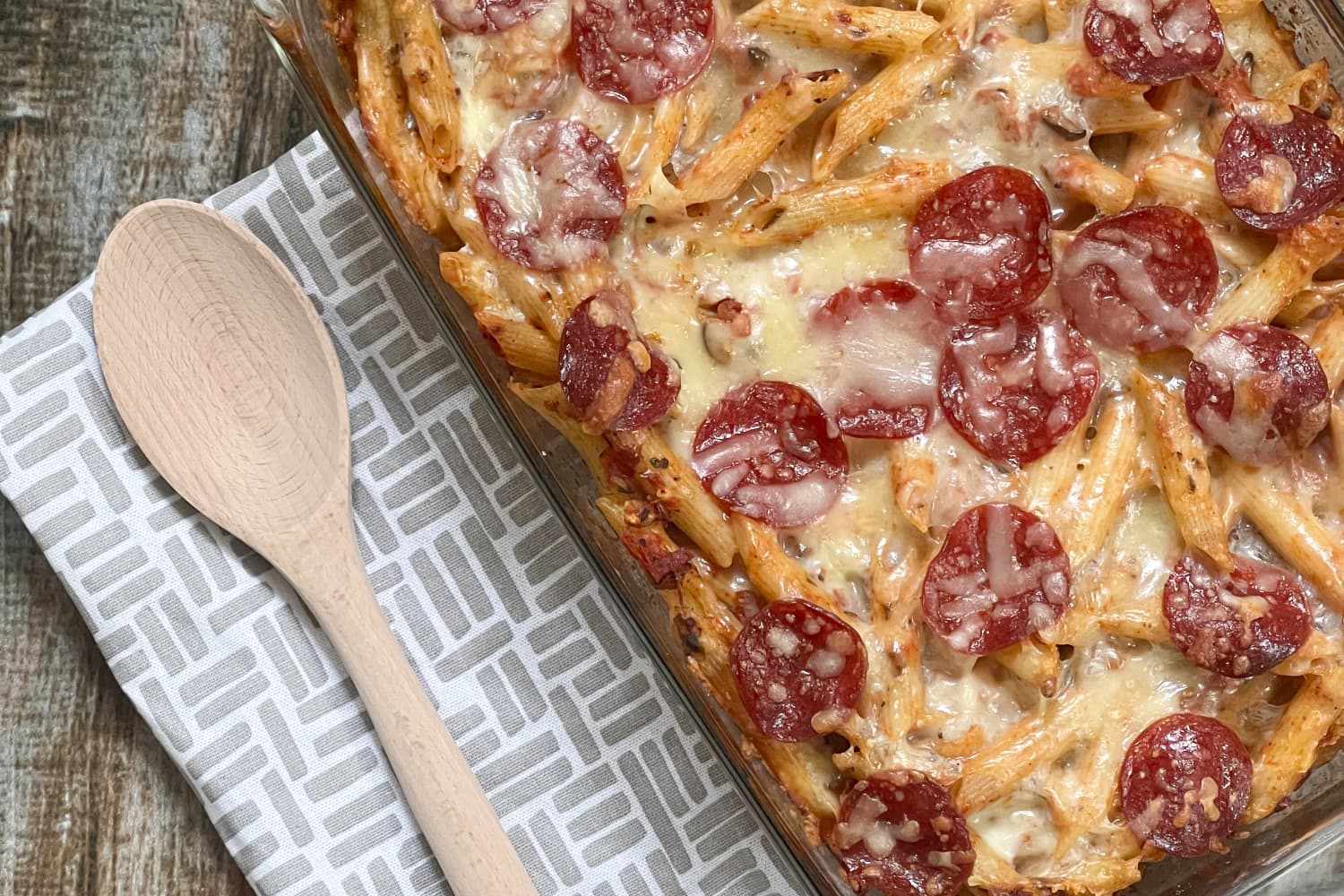 MakeAhead Pizza Casserole Gives You That GooeyCheesy Flavor with Way
